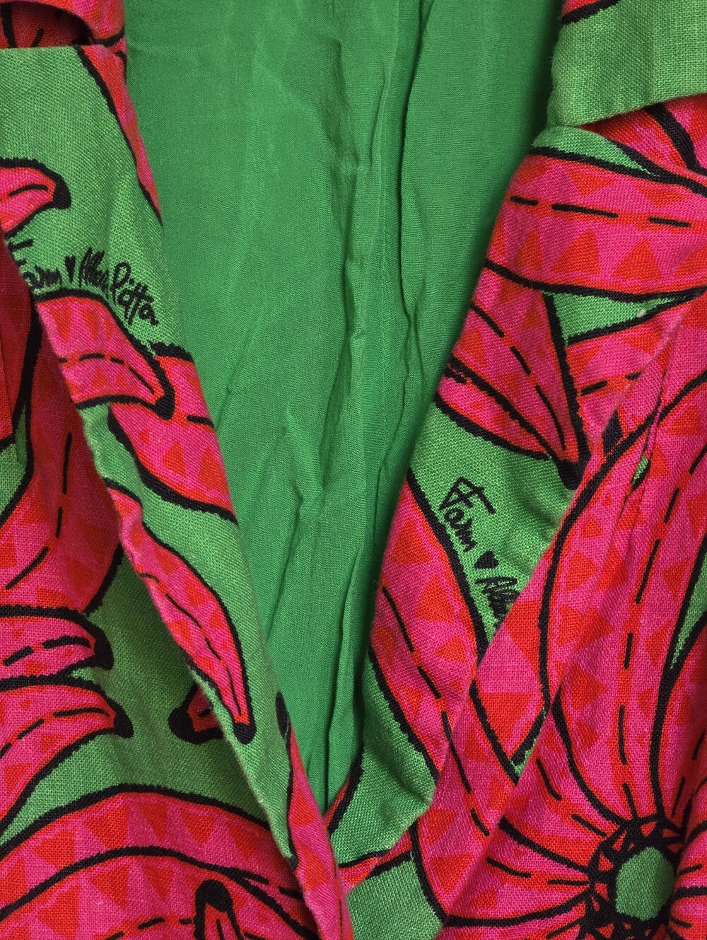 FARM Rio Banana Alberto Pitta Linen Blend Floral Blazer Jacket M - Picture 9 of 17